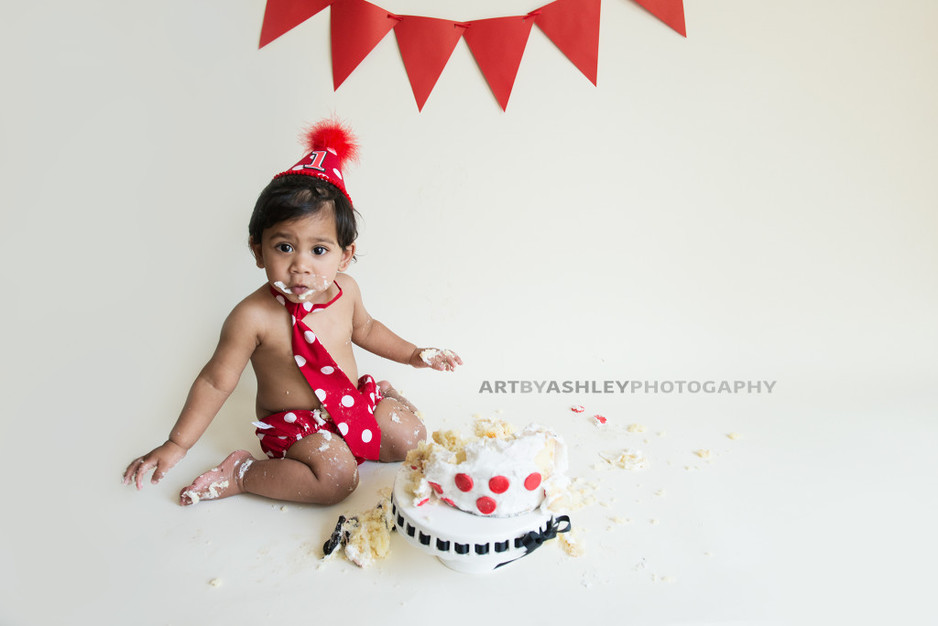 Greensboro Cake Smash Photographer(025)